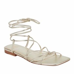 Marc Fisher Women's Gold Strappy Sandals